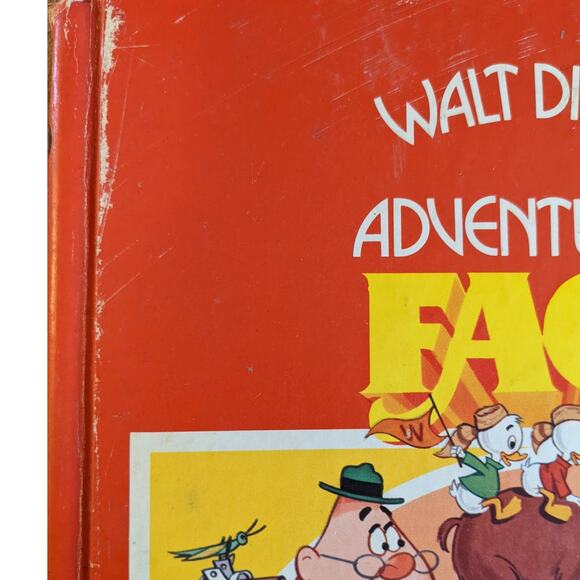 Vintage 1977 Walt Disney Adventures In Fact Book Parade of Fun, Fantasy, Fiction - Picture 11 of 12
